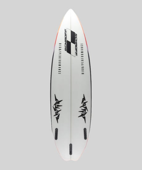 6'4" BLASTER  "Mary Jane" Air brushed & Hand shaped by Peter Schroff