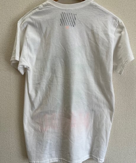 STENCILED "DORA" TEE (White) M