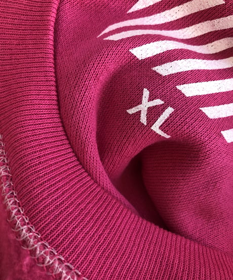 VINTAGE RAGLAN SWEAT SHIRTS                      Baby Pink