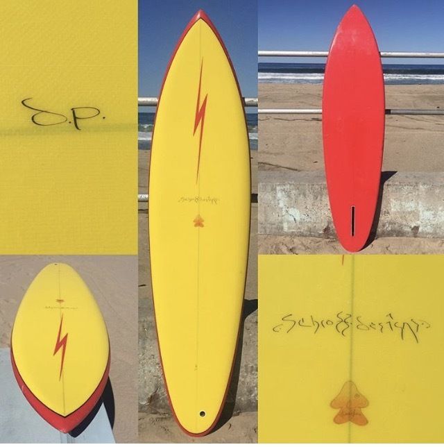 ビンテージ ライトニングボルトサーフボード Lightning Bolt