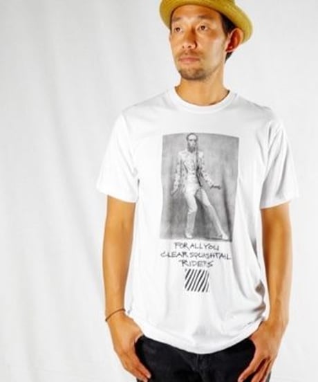 "Mr Hot shit"  T-Shirts （White）with Limited box