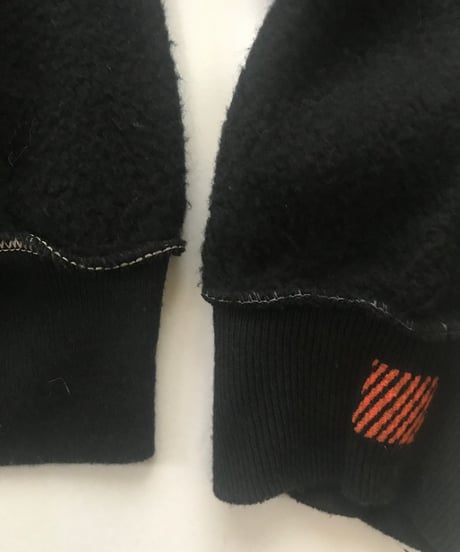 Vintage raglan sweat shirts Black