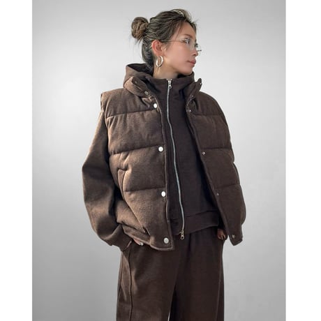 3ピースセットアップ【BROWN】