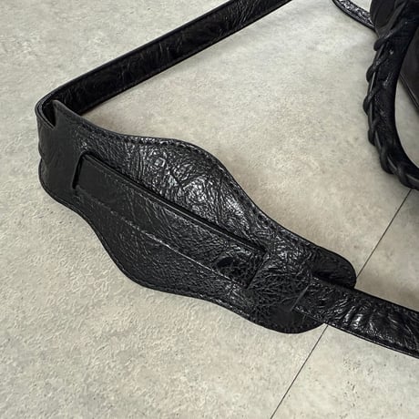 2WAYエコレザースタッズBAG
