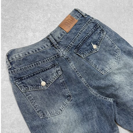 2WAYバレルレッグDENIM