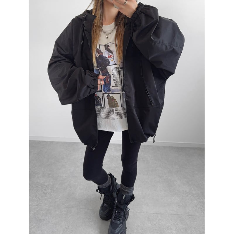 ゴアテックスウィンドブレーカー【BLACK】 | Welina