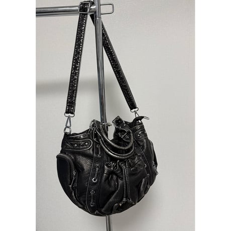 ギャザーポケットZIPバッグ