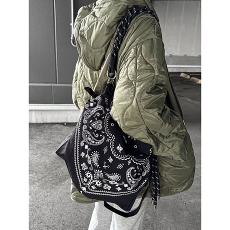 ロープストラップペイズリーBAG