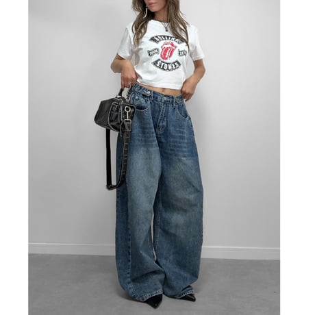 2WAYバレルレッグDENIM