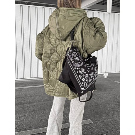 ロープストラップペイズリーBAG