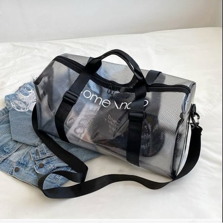 クリア2WAYボストンBAG