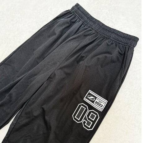 メッシュワイドパンツ 【BLACK】