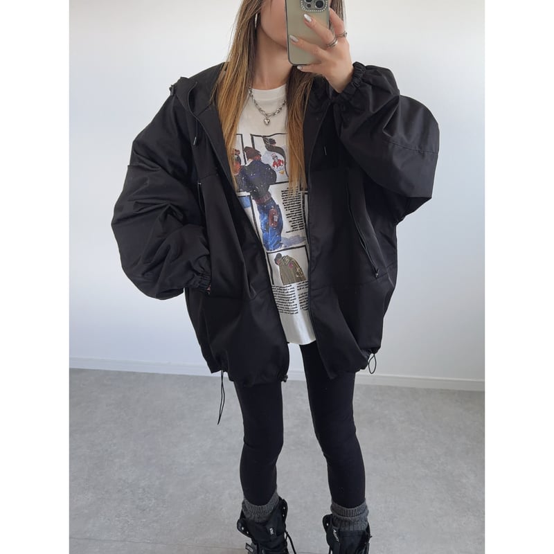 ゴアテックスウィンドブレーカー【BLACK】 | Welina