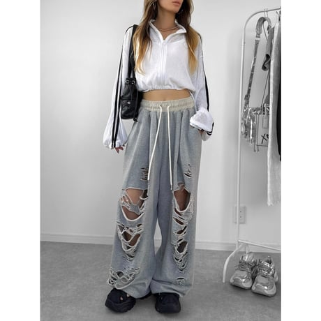サイドラインシアークロップドJK【WHITE】