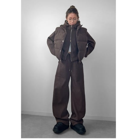 3ピースセットアップ【BROWN】