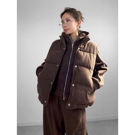 3ピースセットアップ【BROWN】