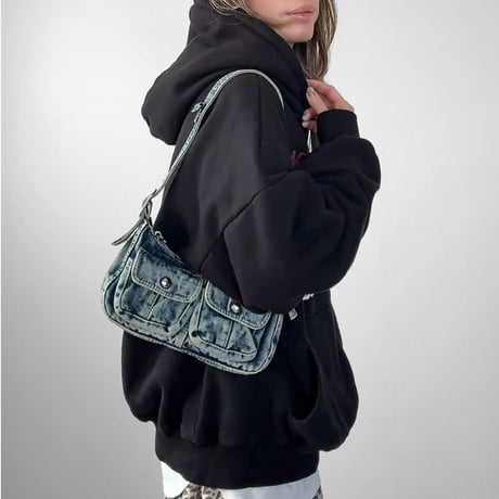 デニムショルダーミニBAG
