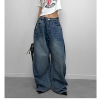 2WAYバレルレッグDENIM