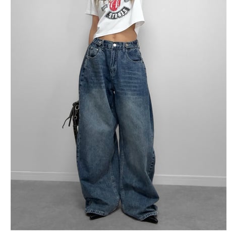 2WAYバレルレッグDENIM
