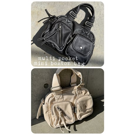 マルチポケットミニボストンBAG