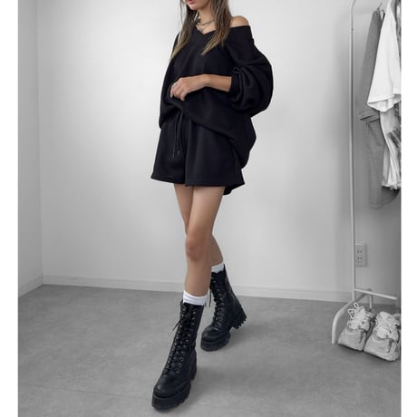 ワッフルセットアップ【BLACK】