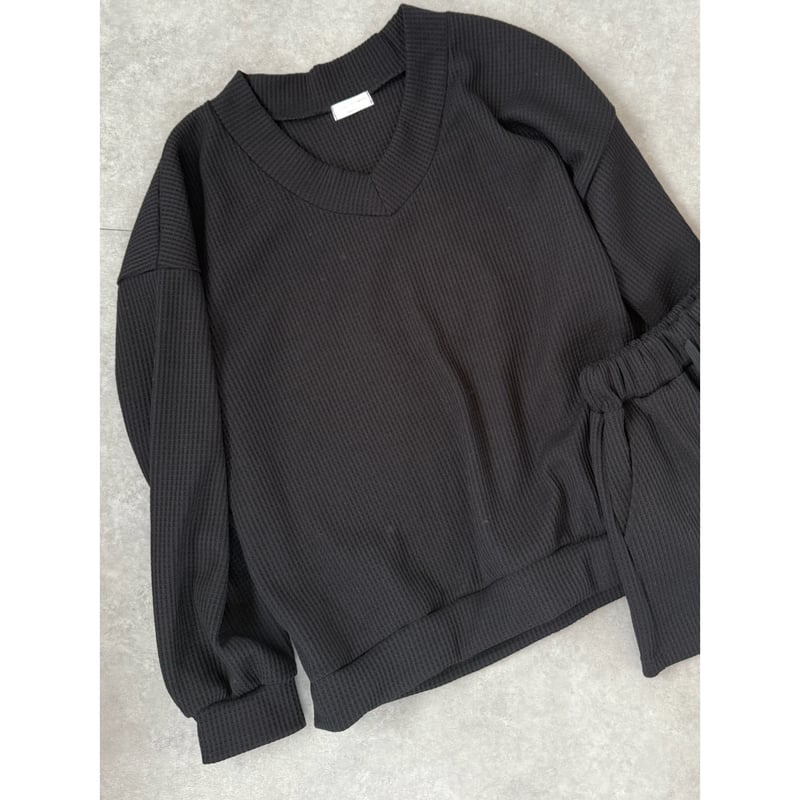 ワッフルセットアップ【BLACK】 | Welina