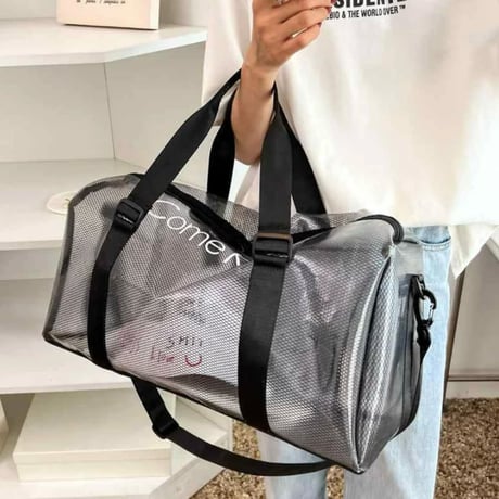 クリア2WAYボストンBAG