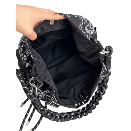 ロープストラップペイズリーBAG
