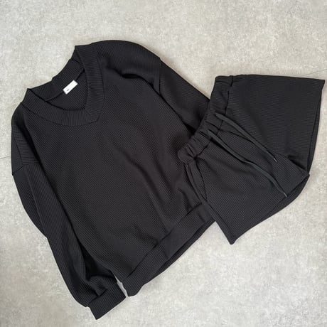 ワッフルセットアップ【BLACK】