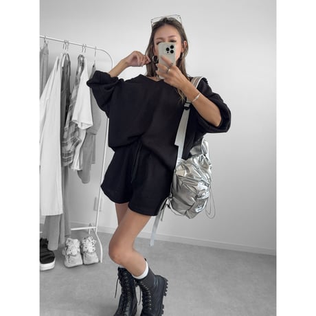 ワッフルセットアップ【BLACK】
