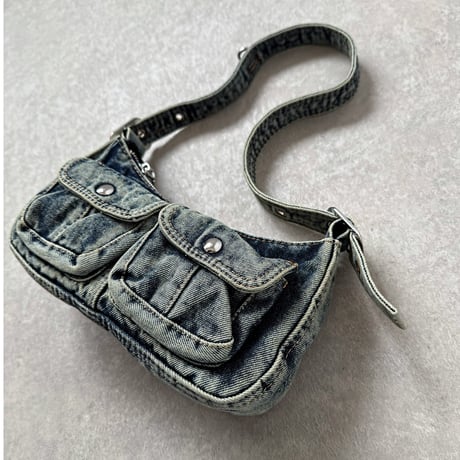 デニムショルダーミニBAG