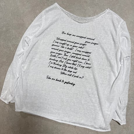 シアーカットオフロンT 【WHITE】