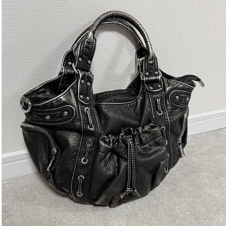 ギャザーポケットZIPバッグ