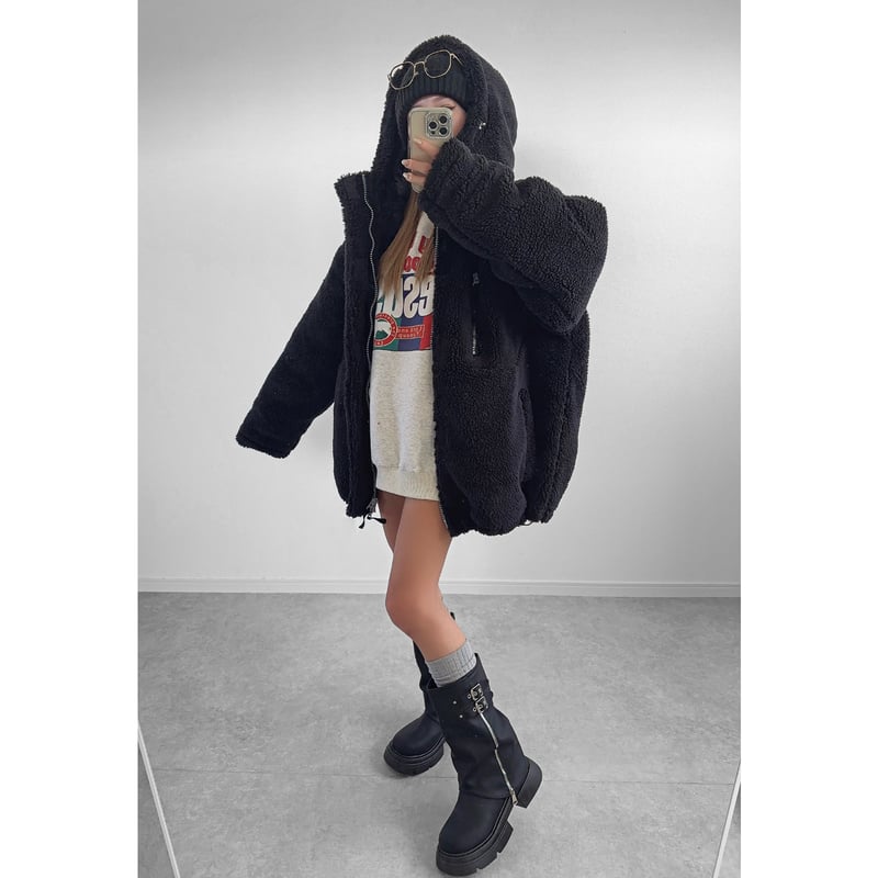 BIGボアJK【BLACK】 | Welina