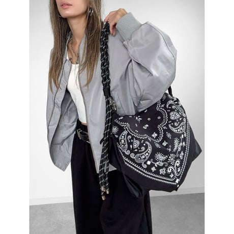 ロープストラップペイズリーBAG