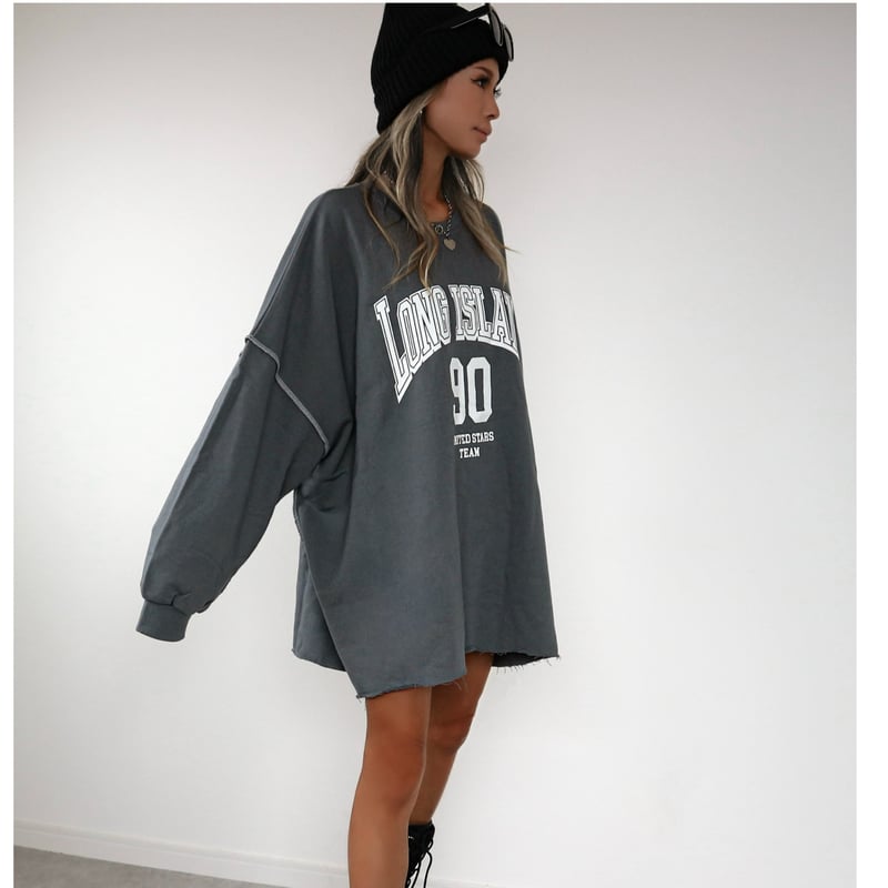 Limosineスウェット A'GEM/9 × .kom 『ACOVER/オコボ』 Dreaming Raglan Sweats