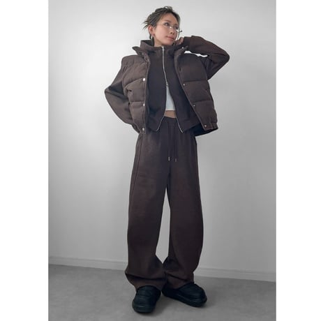 3ピースセットアップ【BROWN】