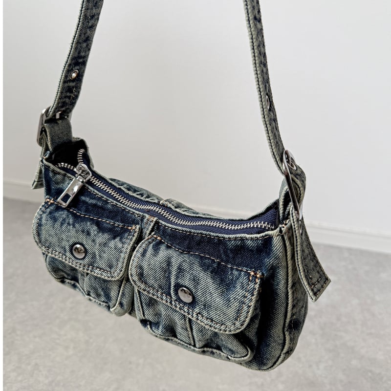 デニムショルダーミニBAG | Welina