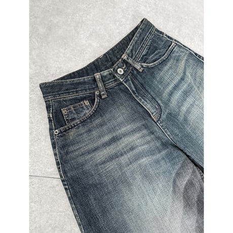 ウォッシュバギーカーブDENIM