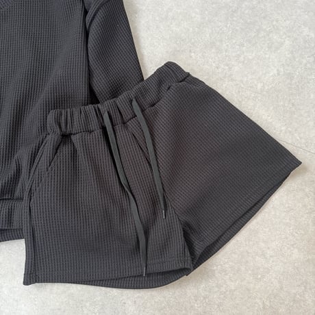 ワッフルセットアップ【BLACK】