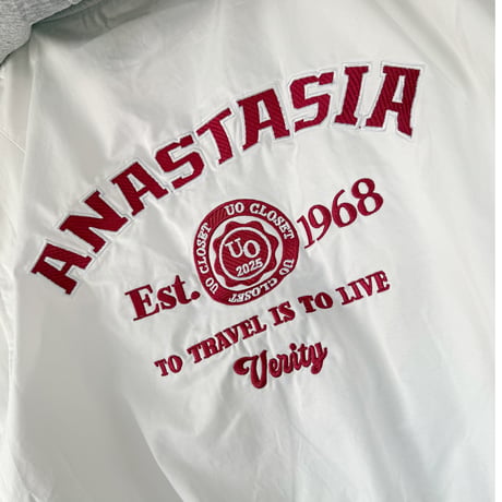 レイヤードフーディーJK "ANASTASIA" 【WHITE】