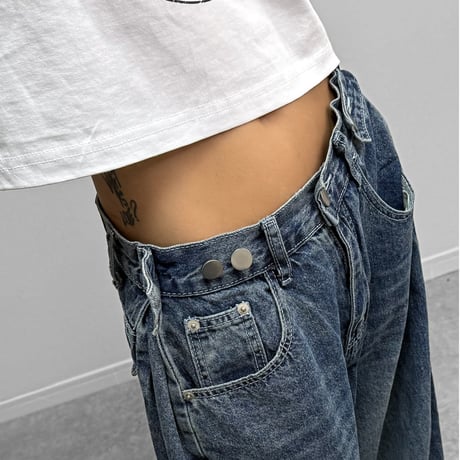 2WAYバレルレッグDENIM