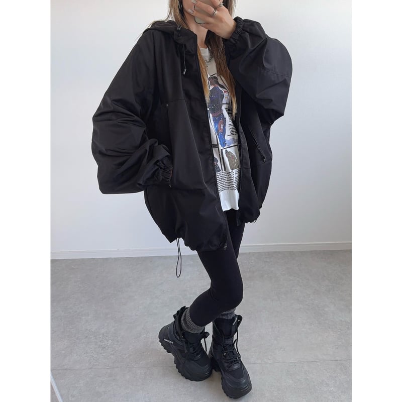 ゴアテックスウィンドブレーカー【BLACK】 | Welina