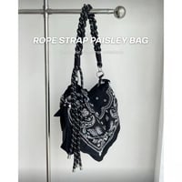 ロープストラップペイズリーBAG