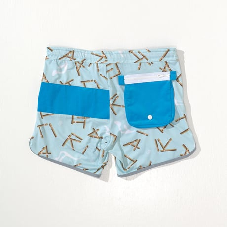 GUACAMOLE（ガカモレ）CIGAR PINOKI MENS SHORTS/水着/BLUE