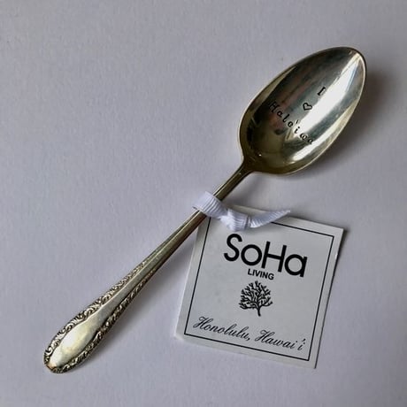 SoHa LIVING/ビンテージ銀スプーン「 I ♡ hale'iwa Spoon」/02