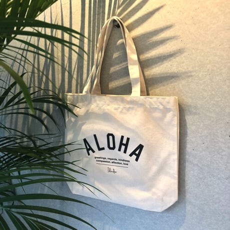 ISLANDER（アイランダー）キャンパスALOHAトートバッグ