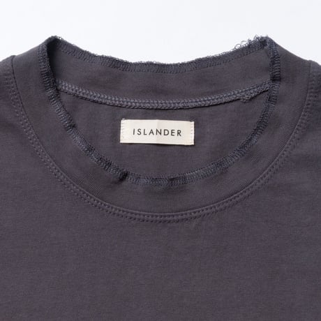 ISLANDER/アイランダー CALIFORNIA/カリフォルニア ビッグシルエット ロゴTシャツ/ライトブラック