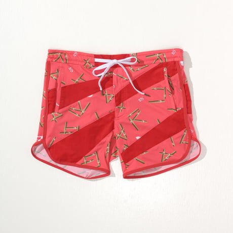 GUACAMOLE（ガカモレ）CIGAR PINOKI MENS SHORTS/水着/RED