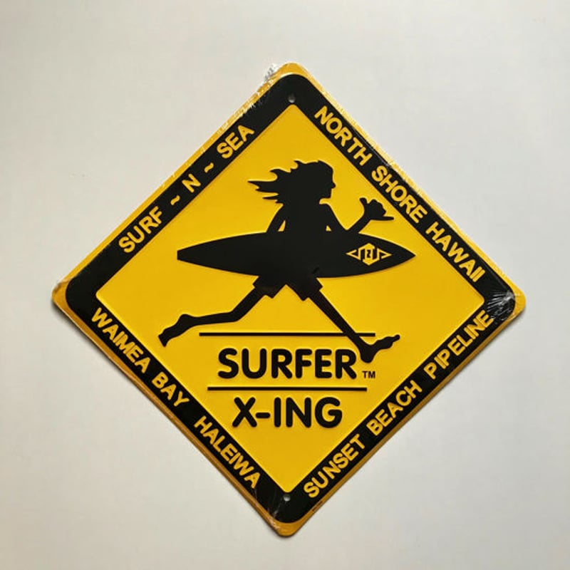 ハワイ限定SURF N SEA / METAL SIGN / 標識型看板/プレート | ISL